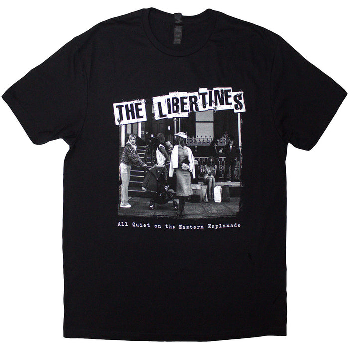 The Libertines All Quiet On The ... Album Black & White Small T-Shirt