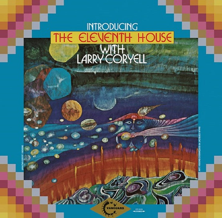 Larry Coryell Introducing The Eleventh House Vinyl LP Clear, Blue and Purple Splatter Colour RSD 2023