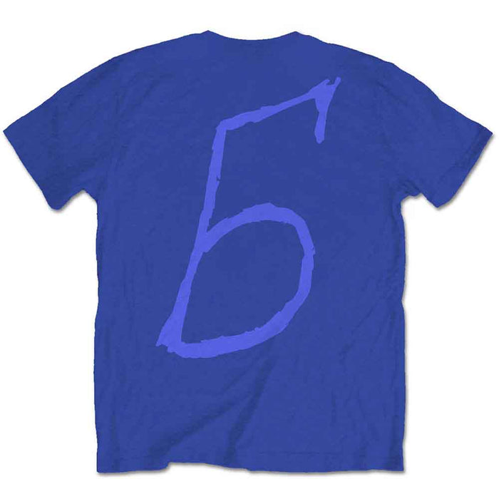 Billie Eilish Billie 5 Blue Large T-Shirt
