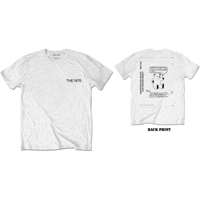 The 1975 ABIIOR Teddy White Large T-Shirt