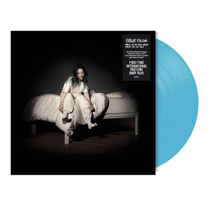 Billie Eilish WHEN WE ALL FALL ASLEEP, WHERE DO WE GO? Vinyl LP Baby Blue Colour 2026