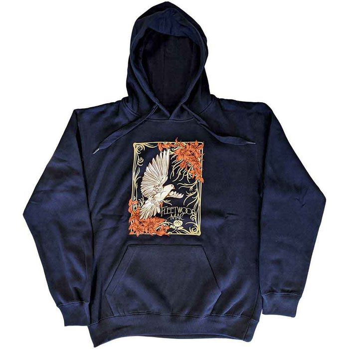 Fleetwood Mac Dove Navy Blue Large Hoodie