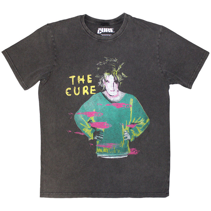 The Cure Beach Party Tour '86 Charcoal Grey Medium T-Shirt