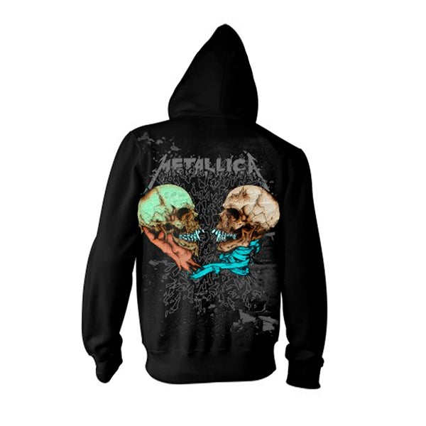 Metallica Sad But True Black Small Zipped Hoodie
