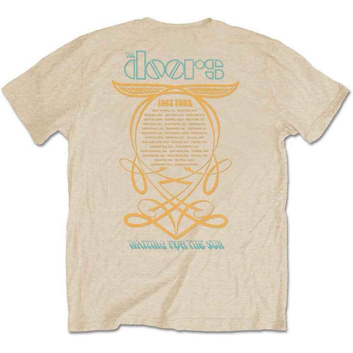 The Doors 1968 Tour Sand X-Large T-Shirt