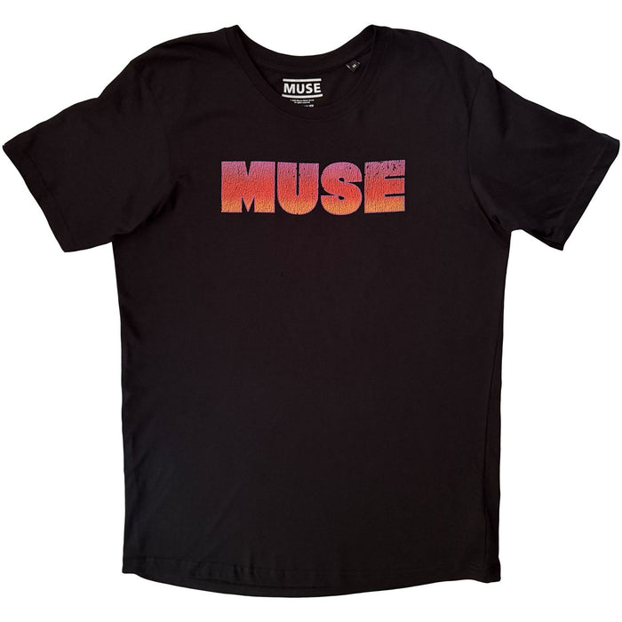 Muse Punk Skull Black Large T-Shirt