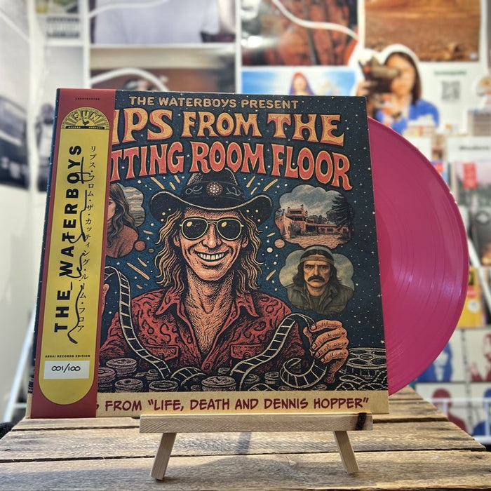 The Waterboys Present: Rips From The Cutting Room Floor Vinyl LP Signed Assai Obi Edition Pink Colour 2025
