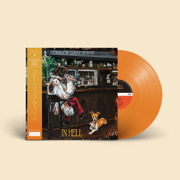 Connor Liam Byrne In Hell Vinyl LP Signed Assai Obi Edition Transparent Orange Colour 2025