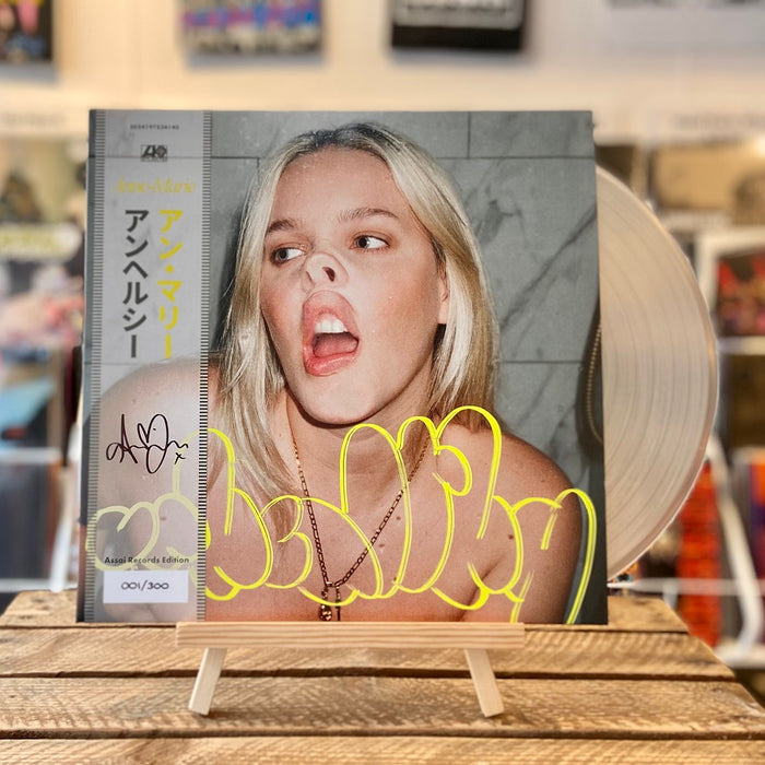 Anne-Marie Unhealthy Vinyl LP Signed Translucent Colour Assai Obi Edition 2023
