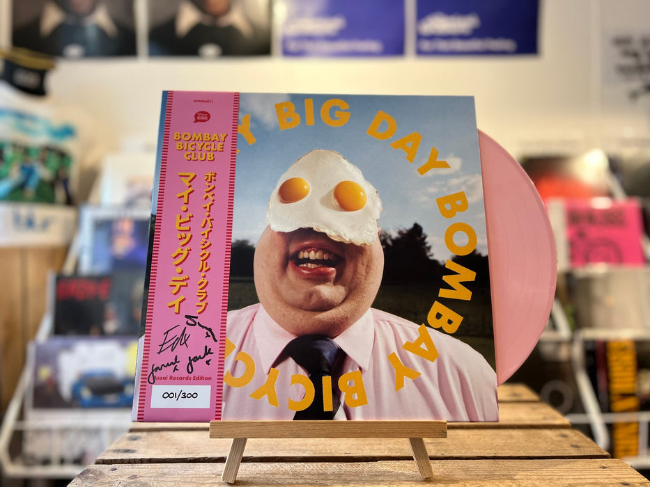 Bombay Bicycle Club My Big Day Vinyl LP Pink Colour Signed Assai Obi Edition 2023