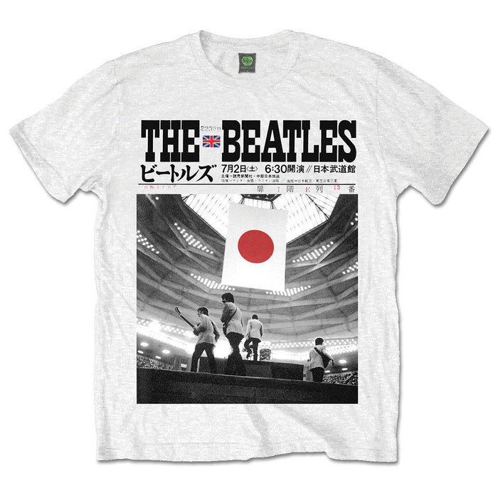 The Beatles Live At The Budokan White Medium T-Shirt
