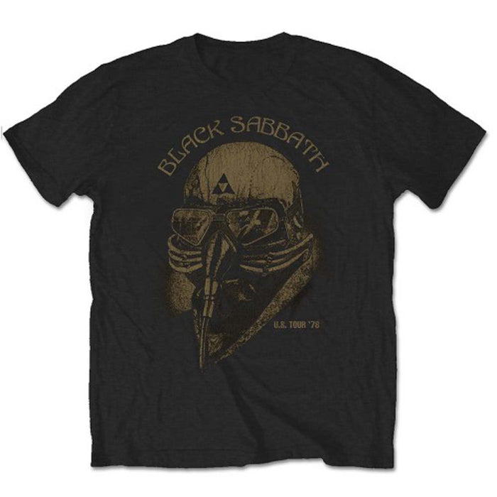 Black Sabbath US Tour 1978 Avengers Black XXXXX-Large T-Shirt
