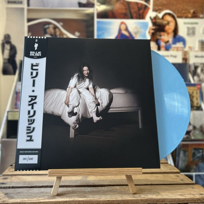 Billie Eilish WHEN WE ALL FALL ASLEEP, WHERE DO WE GO? Vinyl LP Assai Obi Edition Baby Blue Colour 2026