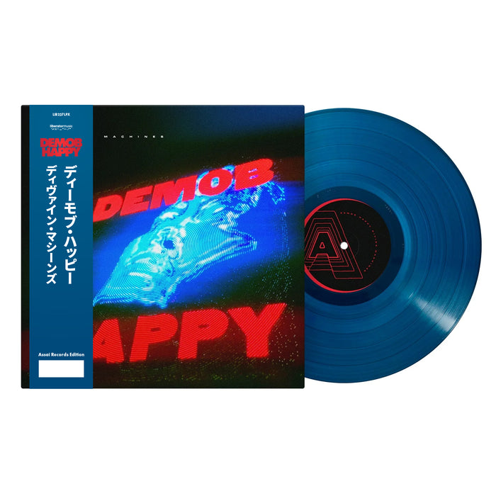Demob Happy Divine Machines Vinyl LP Signed Transparent Blue Assai Obi Edition 2023