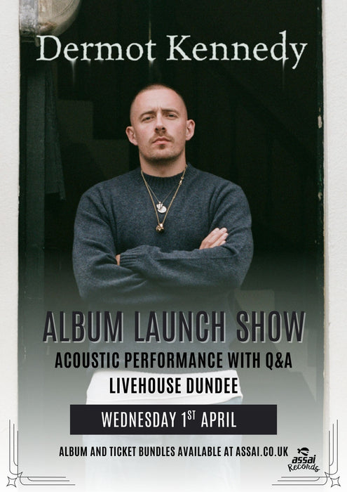 Dermot Kennedy The Weight of the Woods LiveHouse Dundee Ticket Bundle Wednesday 1st April 2026
