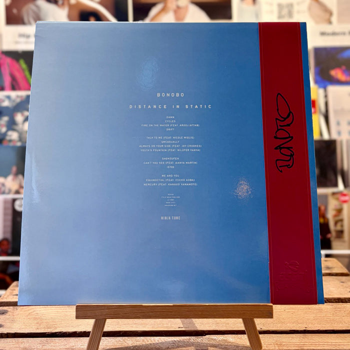 Bonobo Distance In Static Vinyl LP Signed Assai Obi Edition Pastel Blue Colour 2026