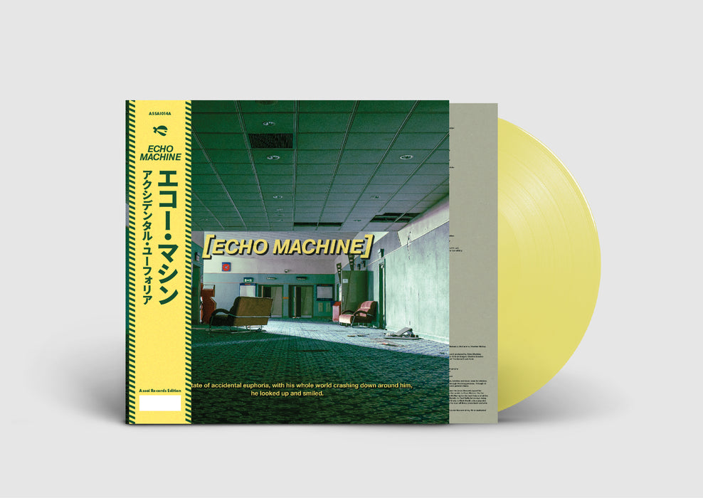 Echo Machine Accidental Euphoria Vinyl LP Yellow Colour Signed Assai Obi Edition 2024