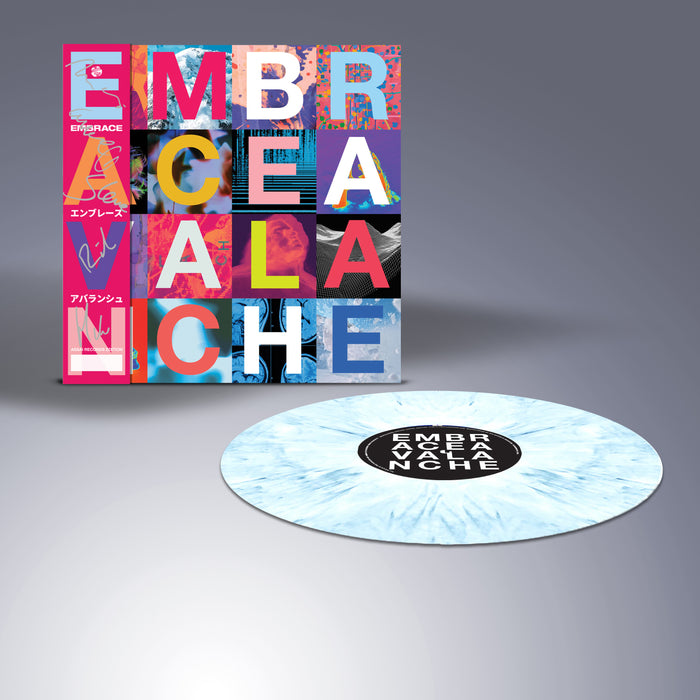 Embrace Avalanche Vinyl LP Signed Assai Obi Edition Exclusive White Blue Splatter Colour 2026