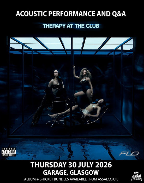 Flo Therapy At The Club The Garage Glasgow Ticket Bundle Thursday 30th July 2026