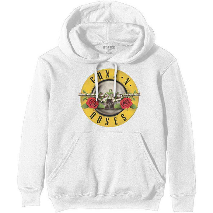 Guns N' Roses White X-Large Hoodie