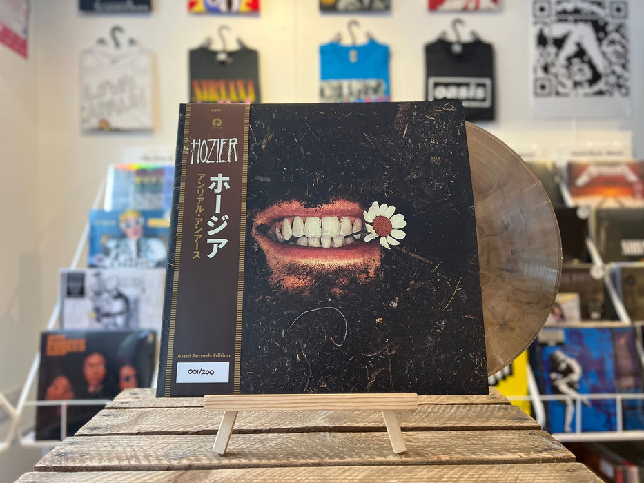 Hozier Unreal Unearth Vinyl LP Light Umber Marble Assai Obi Edition 2023