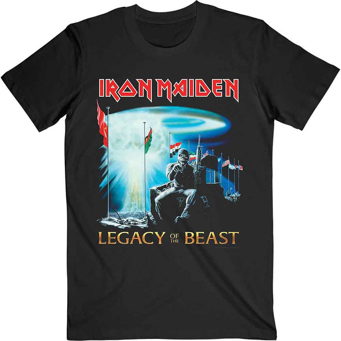 Iron Maiden Two Minutes To Midnight Black Small Unisex T-Shirt