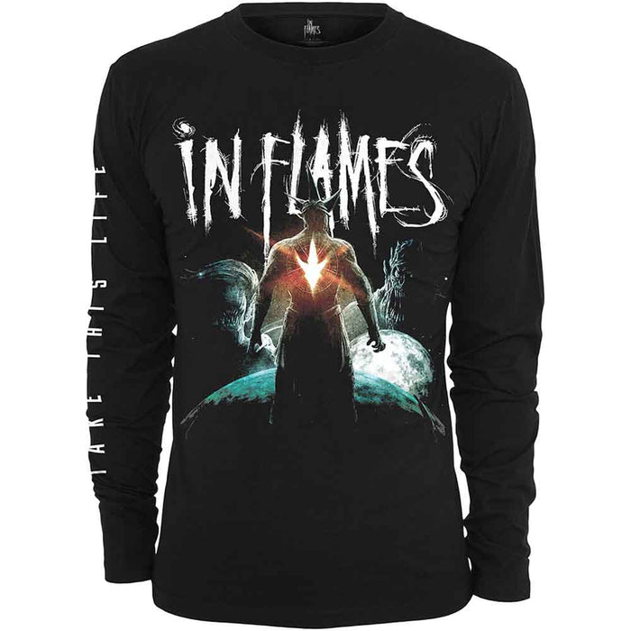 In Flames Take This Life Black Large Unisex Long Sleeved T-Shirt