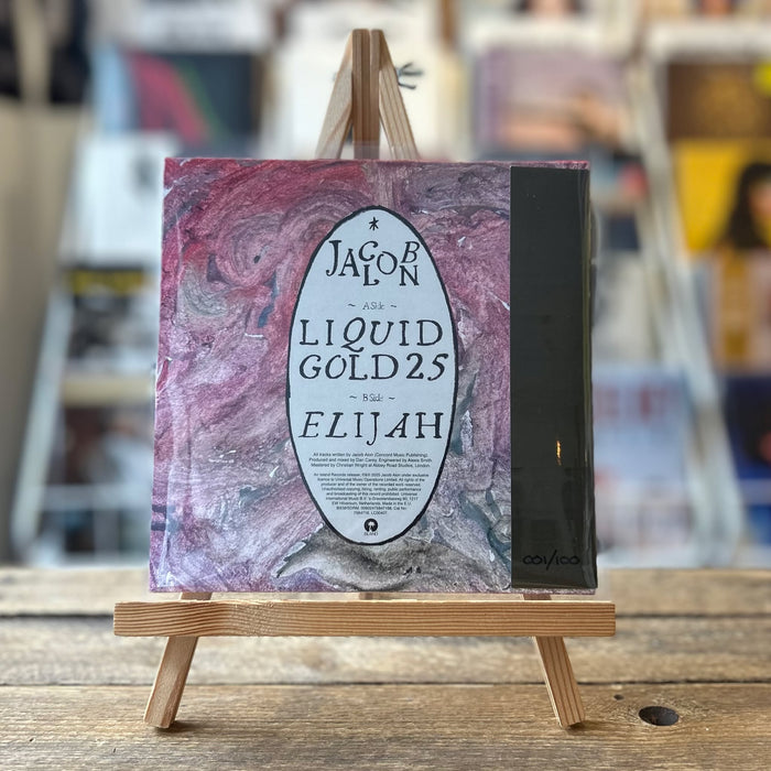 Jacob Alon Liquid Gold 25 7" Vinyl Single Signed Assai Obi Edition 2025