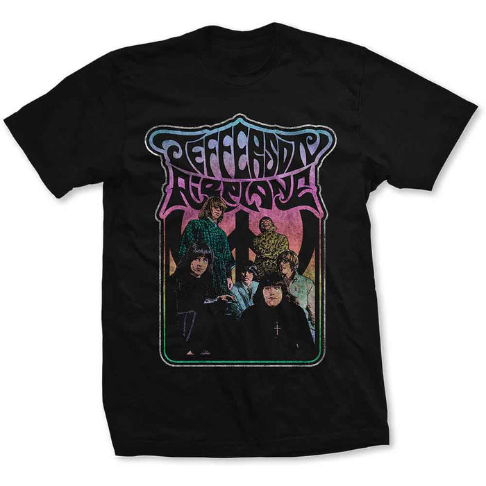 Jefferson Airplane Band Photo Black Small Unisex T-Shirt