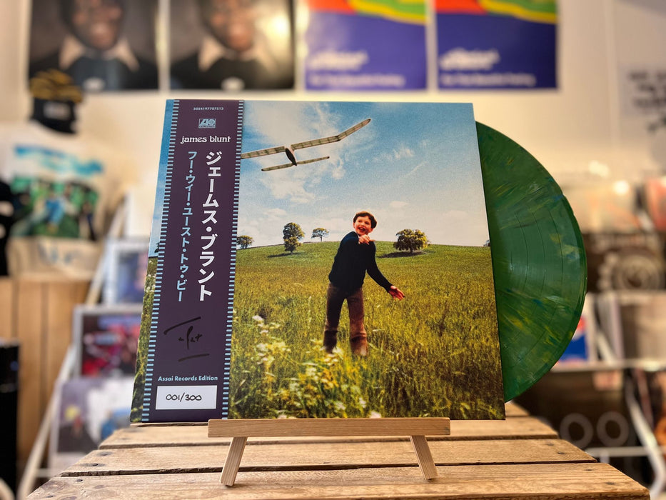 James Blunt Who We Used To Be Vinyl LP Recycled Colour Signed Assai Obi Edition 2023