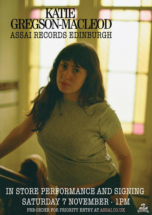 Katie Gregson MacLeod Albatross Instore Performance & Signing Edinburgh Priority Entry with Pre-Order (1pm Saturday 7th November 2026)