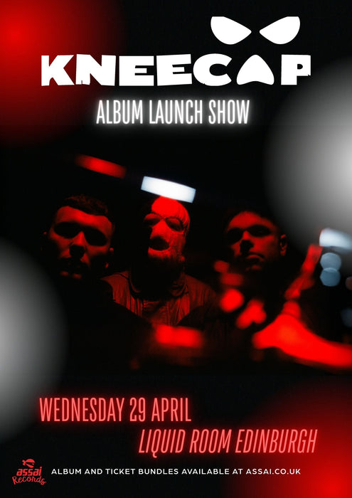 Kneecap FENIAN Liquid Room Edinburgh Ticket Bundle Wednesday 29th April 2026