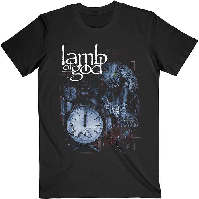 Lamb Of God Circuitry Skull Recolor Black Medium Unisex T-Shirt