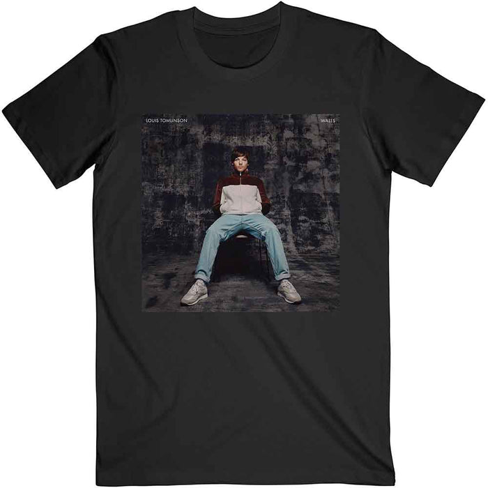 Louis Tomlinson Walls Black X-Large Unisex T-Shirt