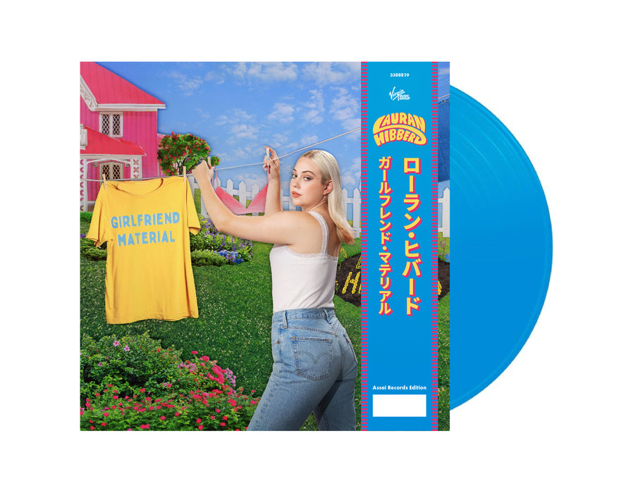 Lauran Hibberd Girlfriend Material Vinyl LP Signed Assai Obi Edition Sky Blue Colour 2024