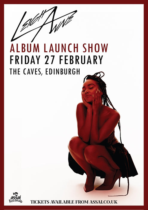 Leigh-Anne My Ego Told Me To The Caves Edinburgh Ticket Bundle Friday 27th February 2026