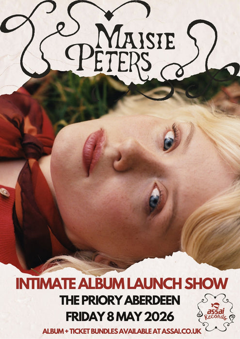 Maisie Peters Florescence Intimate Record Store Show The Priory Aberdeen Ticket Bundle Friday 8th May 2026
