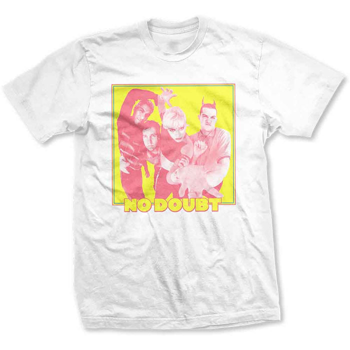 No Doubt Yellow Photo White Medium Unisex T-Shirt