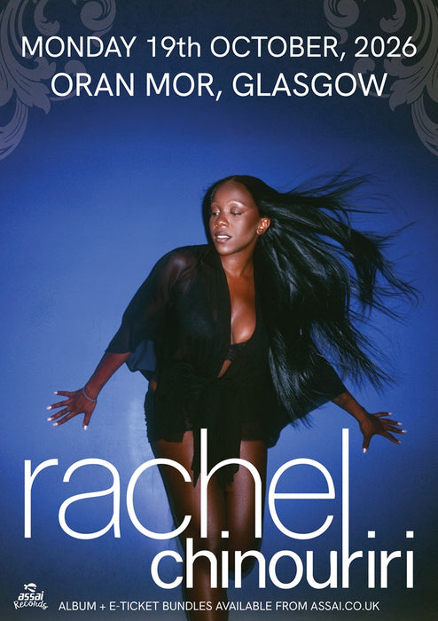 Rachel Chinouriri I think I spoke too soon Oran Mor Glasgow Ticket Bundle Monday 19th October 2026