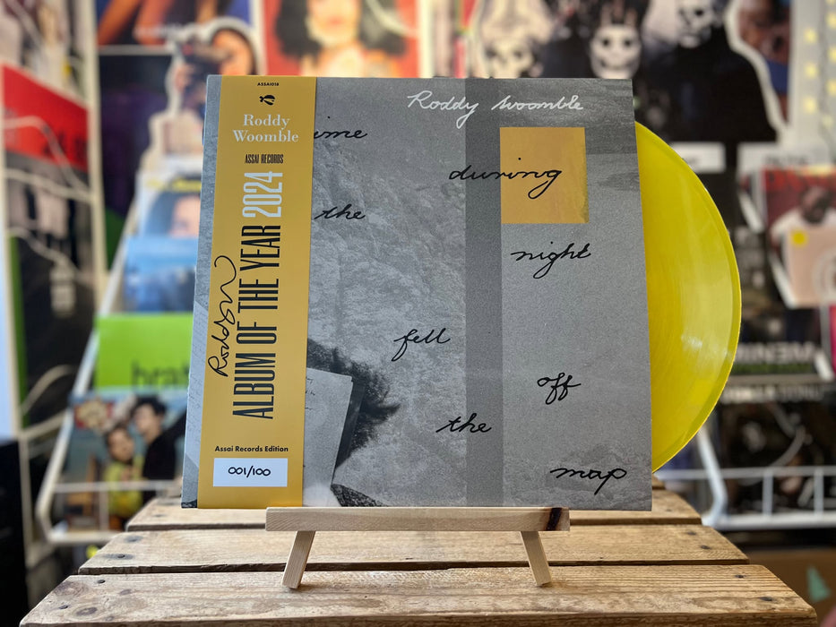 Roddy Woomble Sometime During The Night We Fell Off The Map Vinyl LP Signed Assai Album Of The Year Obi Edition Yellow Colour 2024