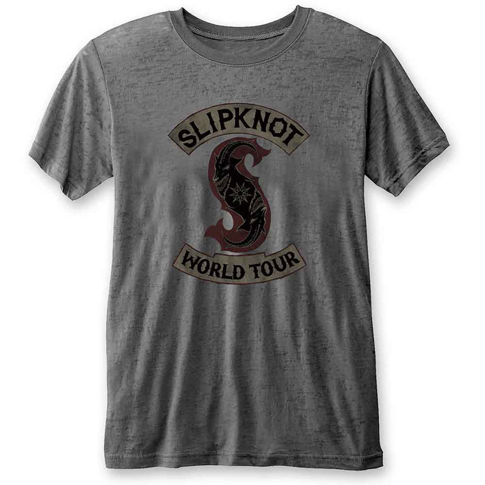 Slipknot World Tour Charcoal X-Large Unisex T-Shirt