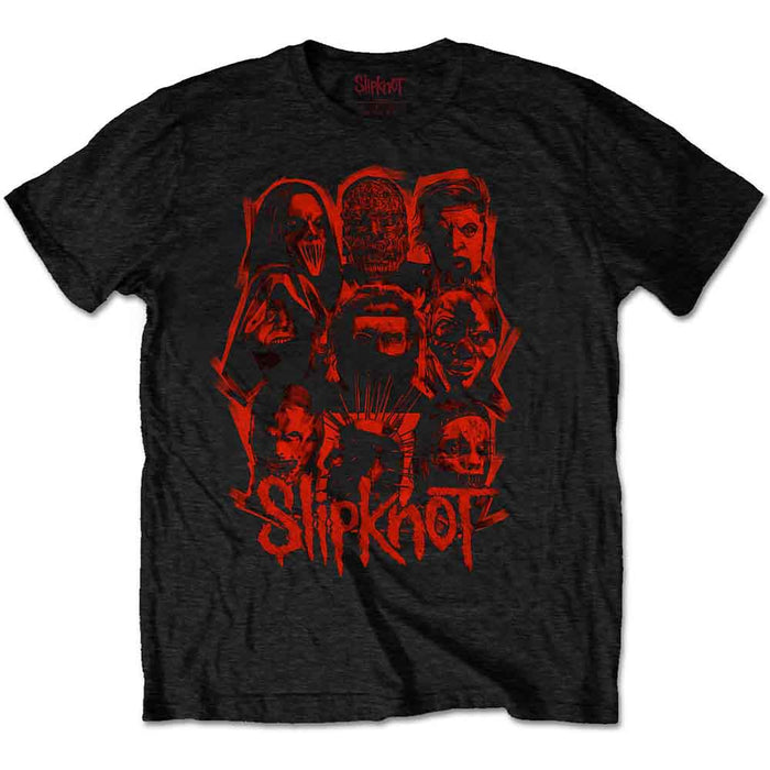 Slipknot WANYK Red Patch Black X-Large Unisex T-Shirt