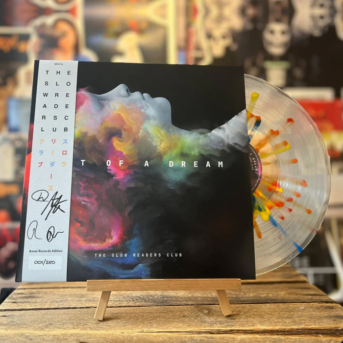 Slow Readers Club Out Of A Dream LP Signed Assai Obi Edition Cloudburst Splatter Colour 2025