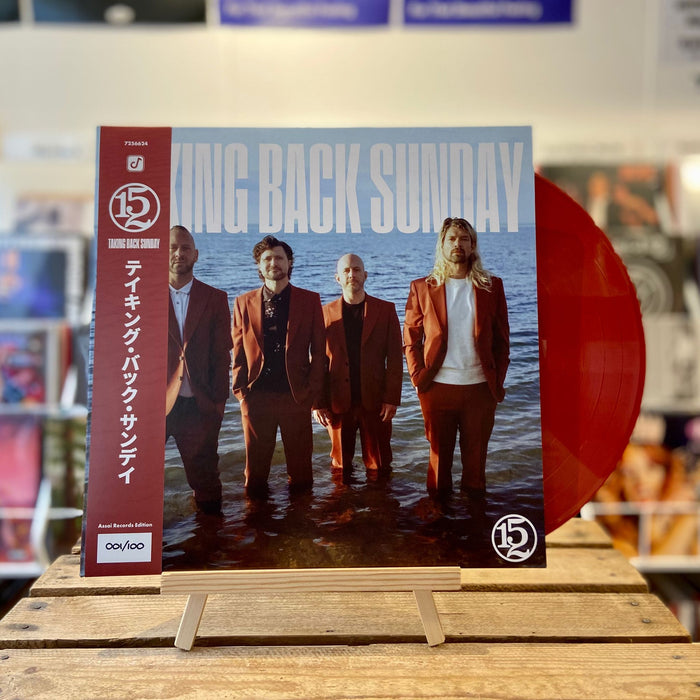 Taking Back Sunday 152 Vinyl LP Red Colour Assai Obi Edition 2023