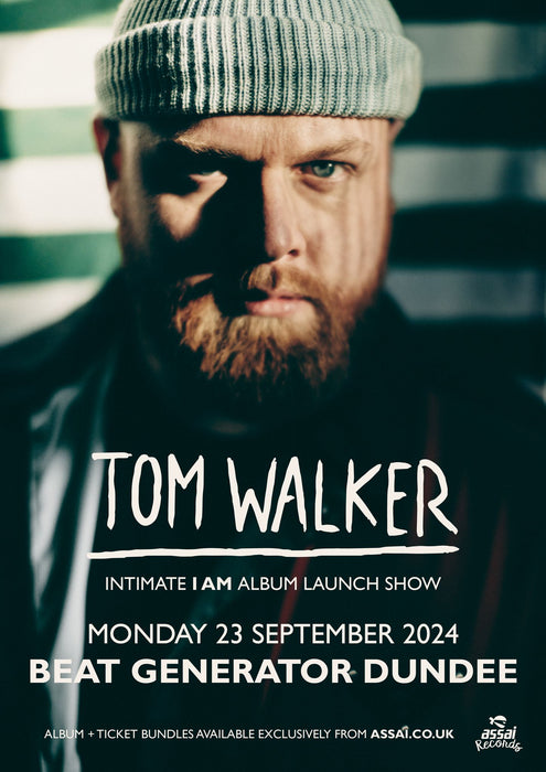 Tom Walker I Am Beat Generator Dundee Ticket Bundle Monday 23rd September 2024