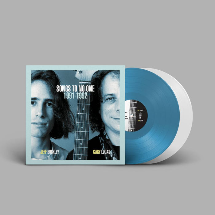 Jeff Buckley & Gary Lucas Songs To No One Vinyl LP Opaque Blue Denim and Opaque White Colour Due Out 07/03/25