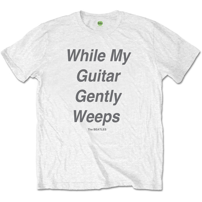 The Beatles My Guitar Gently Weeps White Medium T-Shirt