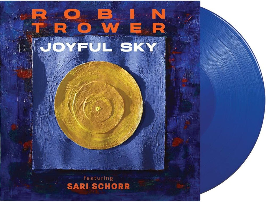 Robin Trower & Sari Schorr Joyful Sky Vinyl LP Blue Colour 2026