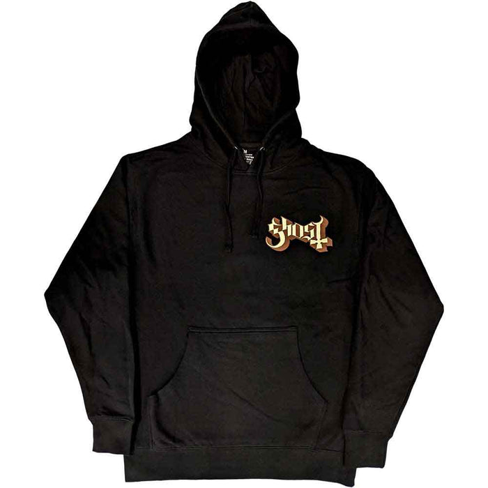 Ghost Black Small Hoodie