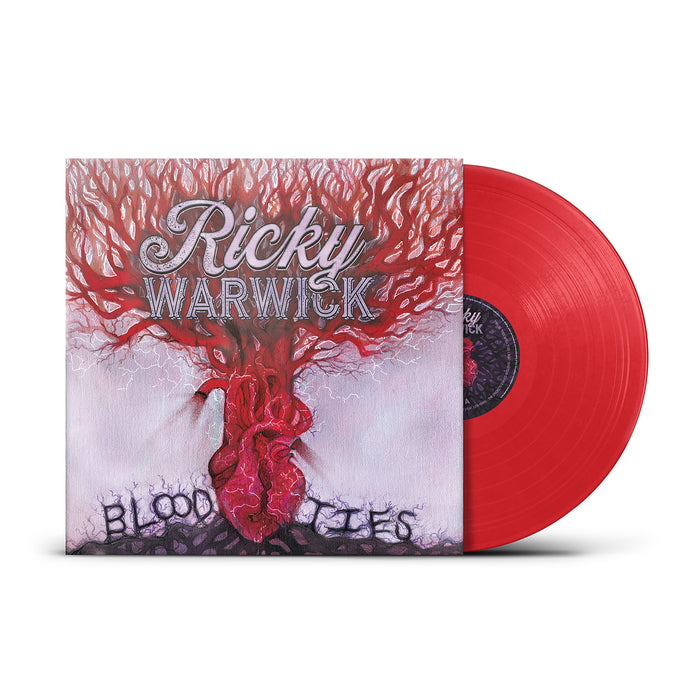 Ricky Warwick Blood Ties Vinyl LP Blood Red Colour Due Out 14/03/25